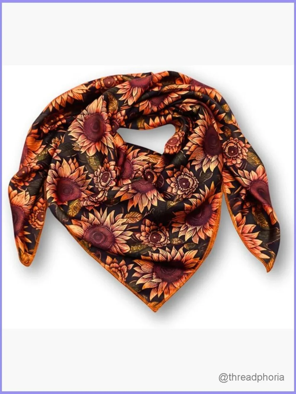 36 inch Silk Charmeuse Western Cowboy Bandana Square Scarf Neckerchief Unisex